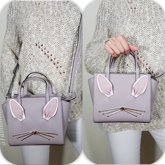 kate spade Handbags - NWT KATE SPADE RABBIT BUNNY HOP TO IT MINI HAYDEN
